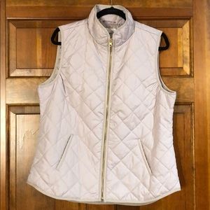 Light pink/rose lightweight quilted vest